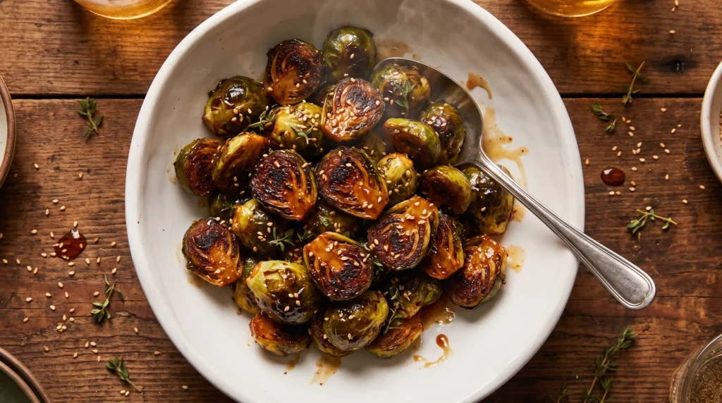 Caramelized honey garlic Brussel… 2K 202608211059 (1)