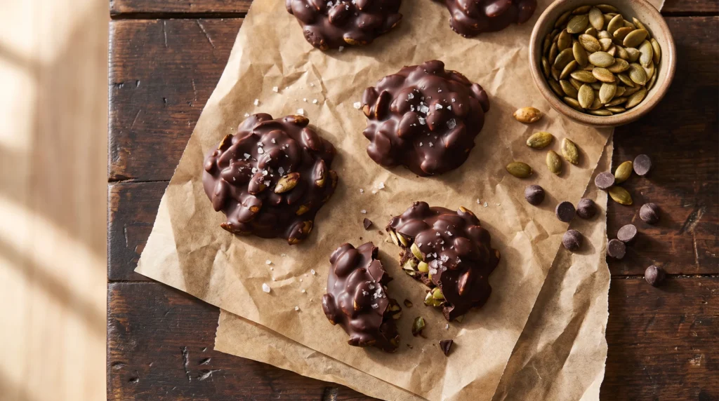 Chocolate pumpkin seed clusters 2K 202608170246 (1)