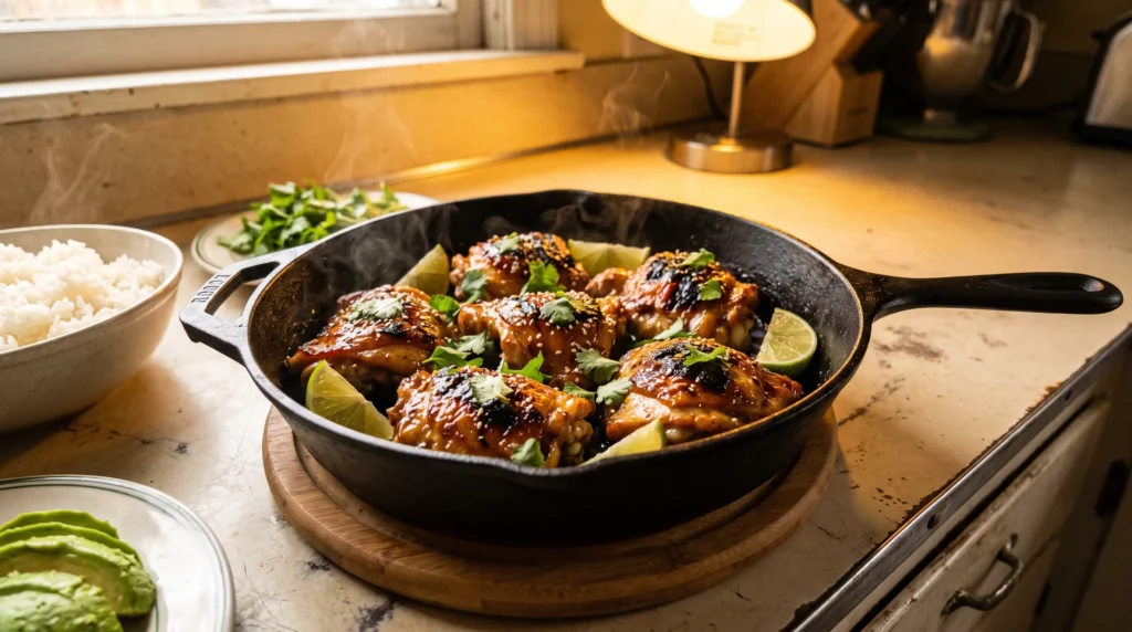 Honey lime chicken in skillet 202608170412 (1)