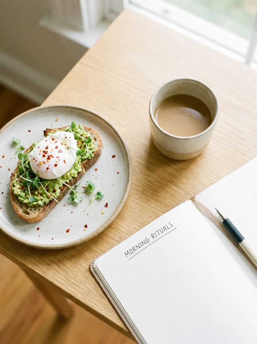avocado toast with poached egg 202607250959